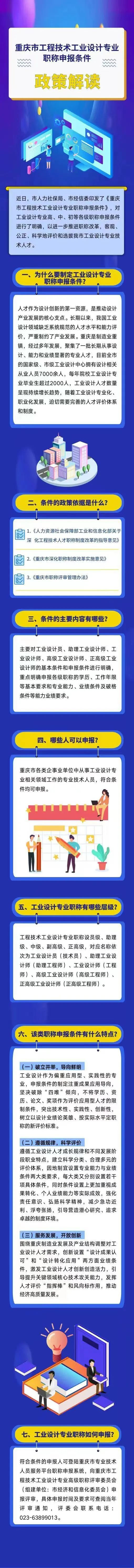 一圖帶你了解重慶市工程技術工業設計專業職稱申報條件(圖1)